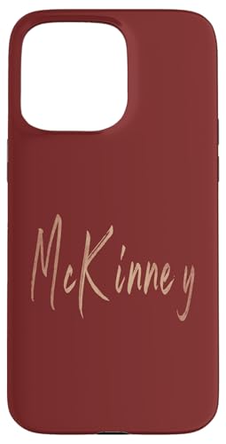 McKinney Texas Vintage elegantes Design Hülle für iPhone 15 Pro Max McKinney Texas Vintage elegantes Design Hülle für iPhone 15 Pro Max von Distressed Texas designs