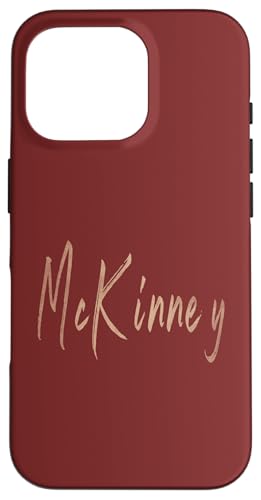 McKinney Texas Vintage elegantes Design Hülle für iPhone 16 Pro McKinney Texas Vintage elegantes Design Hülle für iPhone 16 Pro von Distressed Texas designs