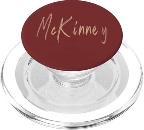 McKinney Texas Vintage elegantes Design PopSockets PopGrip für MagSafe McKinney Texas Vintage elegantes Design PopSockets PopGrip für MagSafe von Distressed Texas designs
