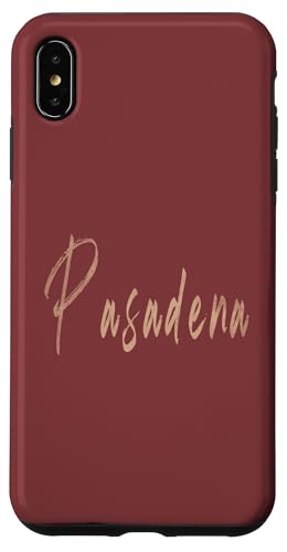 Pasadena Texas Vintage elegantes Design Hülle für iPhone XS Max Pasadena Texas Vintage elegantes Design Hülle für iPhone XS Max von Distressed Texas designs