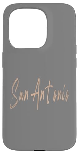 San Antonio Texas Vintage elegantes Design Hülle für iPhone 15 Pro San Antonio Texas Vintage elegantes Design Hülle für iPhone 15 Pro von Distressed Texas designs