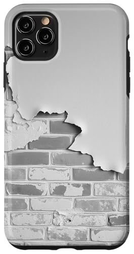 Retro-Ziegelmauer-Design Hülle für iPhone 11 Pro Max von Distressed Wall Graphic