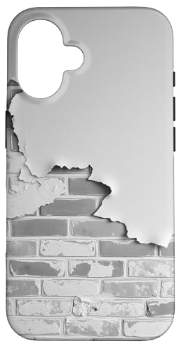 Retro-Ziegelmauer-Design Hülle für iPhone 16 Retro-Ziegelmauer-Design Hülle für iPhone 16 von Distressed Wall Graphic