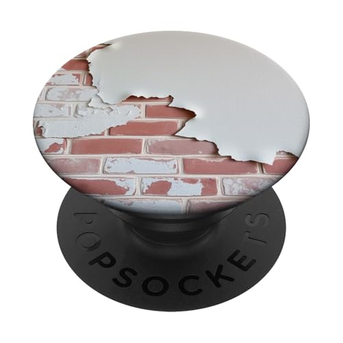 Vintage-Ziegelmauer-Design PopSockets Klebender PopGrip Vintage-Ziegelmauer-Design PopSockets Klebender PopGrip von Distressed Wall Graphic