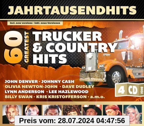 60 Greatest Trucker & Country Hits von Divers - Jahrtausendhits