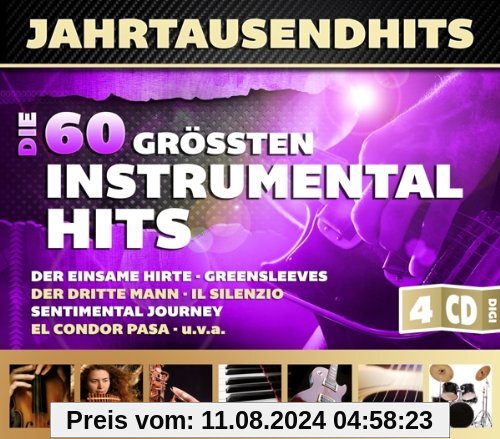 Die 60 größten Instrumentalhits von Divers - Jahrtausendhits