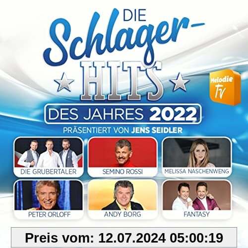 Die Schlager-Hits des Jahres 2022 präsentiert von Jens Seidler von Divers