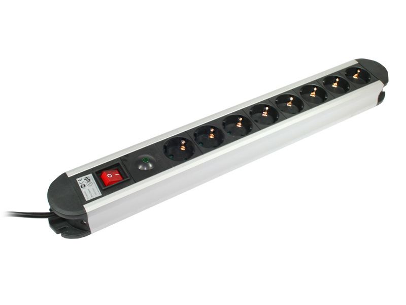 Steckdosenleiste NK Protector 7-8 Aluminium Steckdosenleiste NK Protector 7-8 Aluminium von Good Connections