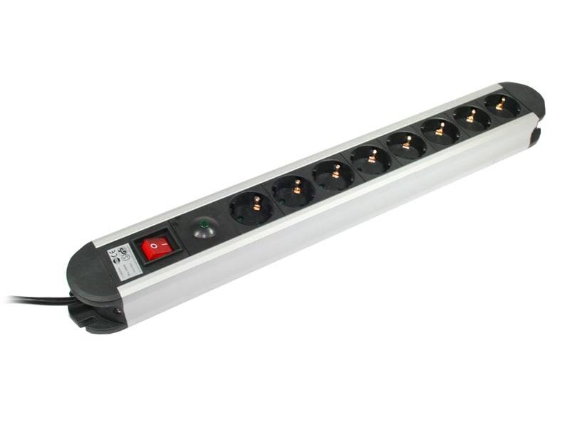 Steckdosenleiste NK Protector 7-8 Aluminium von Good Connections
