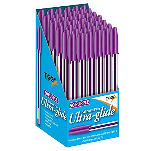 Calstesupplies BX50 Tiger Kugelschreiber, Violett von Tiger