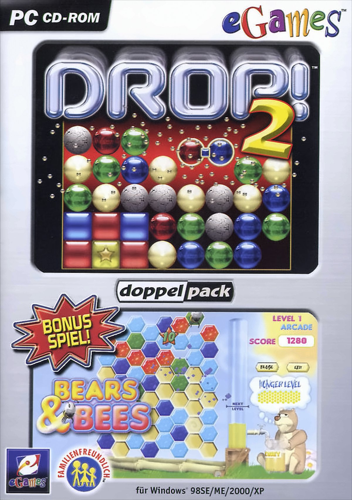 Doppelpack: Drop! 2 + Bears & Bees von Diverse