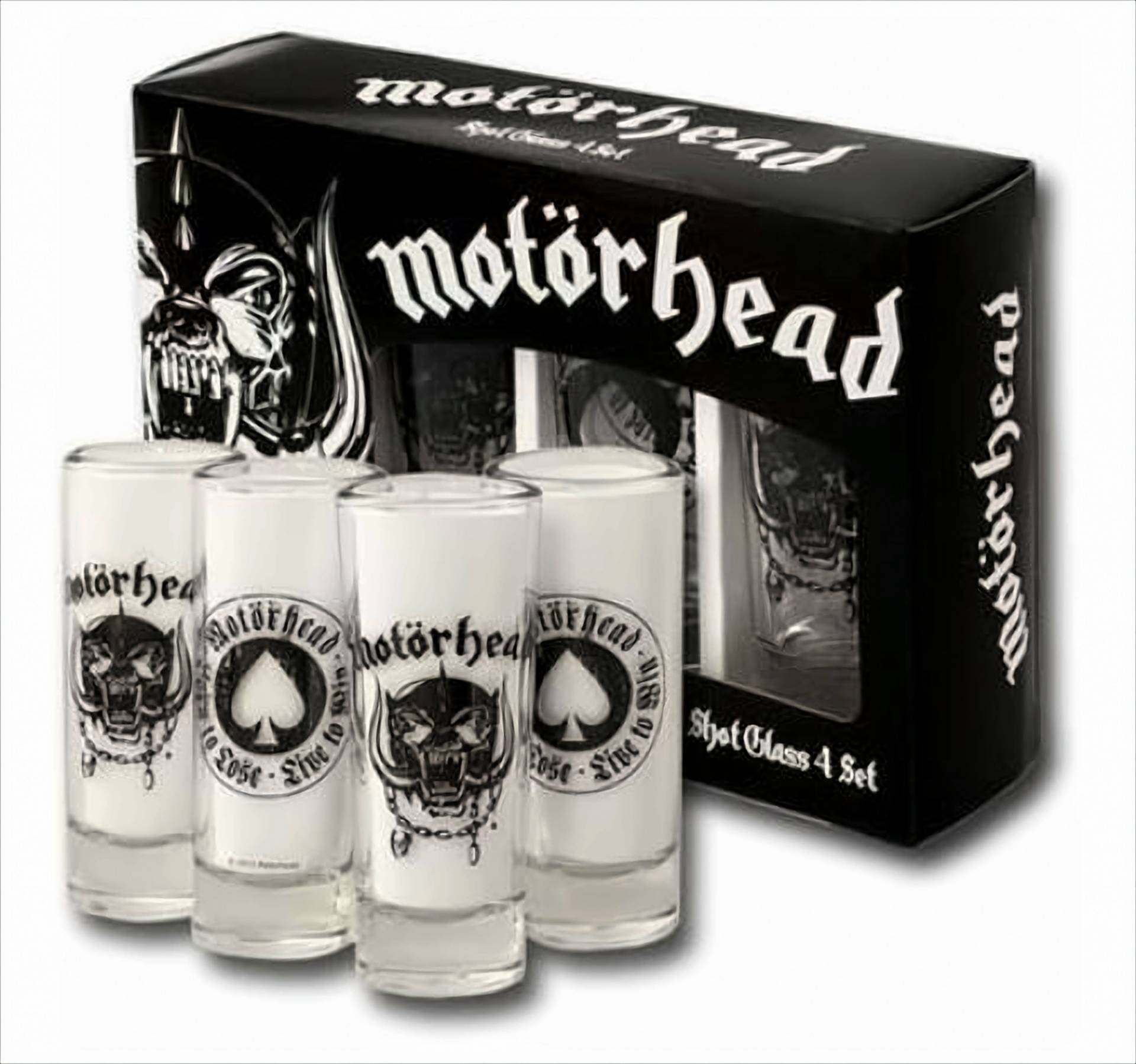 Motörhead Schnapsgläser Shot Glass 4er Set von Diverse