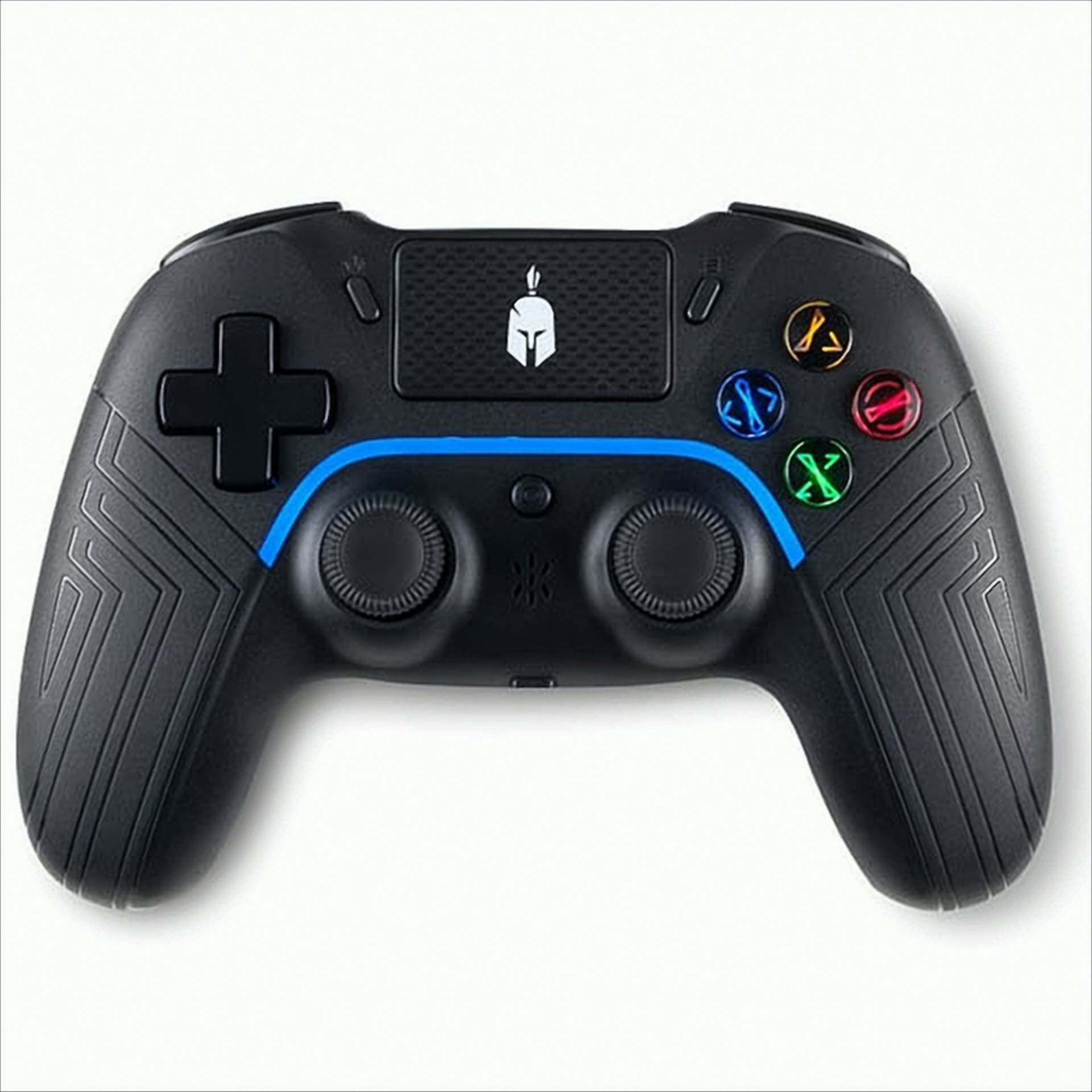 PS4 Controller Spartan Gear Aspis 4 Black wireless PC wired PS4 wireless von Diverse