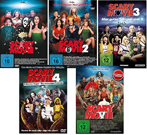 Scary Movie 1-5 [DVD] von Diverse