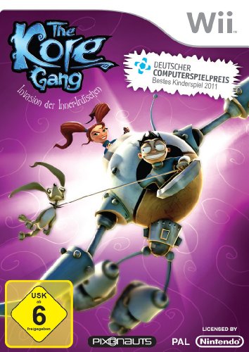 The Kore Gang - Invasion der Inner - Irdischen - [Nintendo Wii] von Pixonauts KG