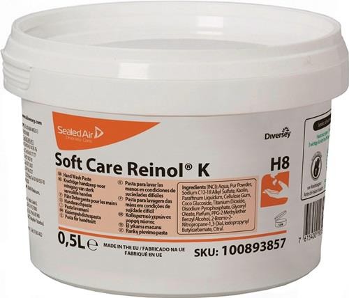 Diversey Handwaschpaste Soft Care REINOL K 500ml frei v.hautaggressiven von Diversey