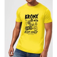 Bronx Motor Men's T-Shirt - Yellow - XS von Divide & Conquer