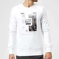 The Bronx Sweatshirt - White - L von Divide & Conquer