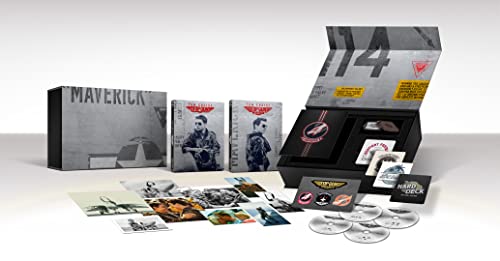 Top Gun + Top Gun Maverick - Edición Coleccionista [Blu-ray] von Divisa HV