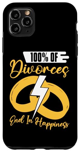 Scheidung: 100% der Scheidungen enden mit Glück Hülle für iPhone 11 Pro Max Scheidung: 100% der Scheidungen enden mit Glück Hülle für iPhone 11 Pro Max von Divorce And Break Up Designs For Divorcee