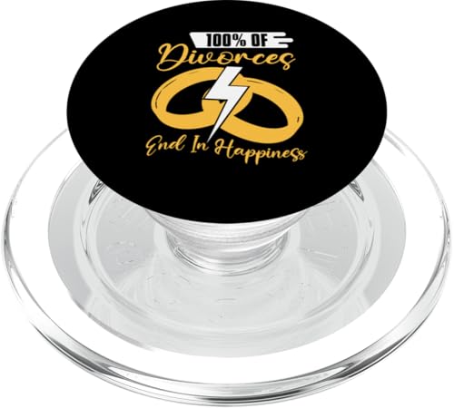 Scheidung: 100% der Scheidungen enden mit Glück PopSockets PopGrip für MagSafe Scheidung: 100% der Scheidungen enden mit Glück PopSockets PopGrip für MagSafe von Divorce And Break Up Designs For Divorcee