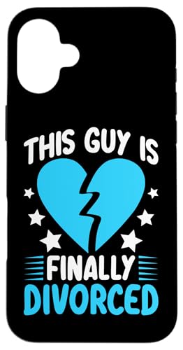 Scheidung: Dieser Typ ist endlich geschieden Hülle für iPhone 16 Plus von Divorce And Break Up Designs For Divorcee