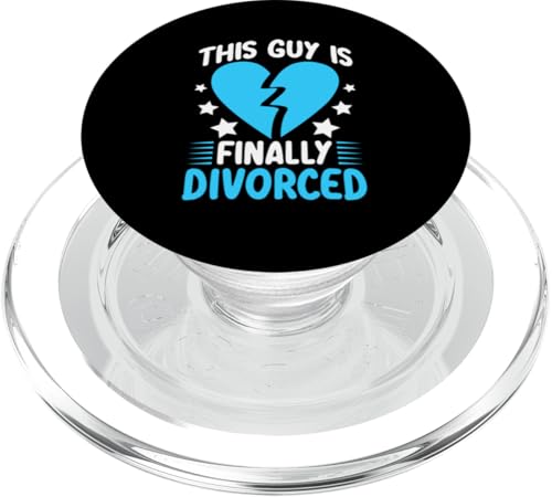 Scheidung: Dieser Typ ist endlich geschieden PopSockets PopGrip für MagSafe von Divorce And Break Up Designs For Divorcee