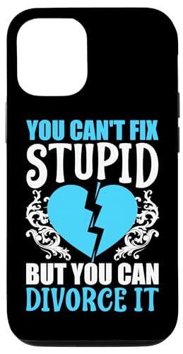 Scheidung: Du kannst nicht dumm reparieren, aber du kannst es scheiden lassen Hülle für iPhone 12/12 Pro Scheidung: Du kannst nicht dumm reparieren, aber du kannst es scheiden lassen Hülle für iPhone 12/12 Pro von Divorce And Break Up Designs For Divorcee