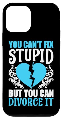 Scheidung: Du kannst nicht dumm reparieren, aber du kannst es scheiden lassen Hülle für iPhone 12 mini Scheidung: Du kannst nicht dumm reparieren, aber du kannst es scheiden lassen Hülle für iPhone 12 mini von Divorce And Break Up Designs For Divorcee