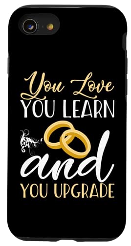 Scheidung: Du liebst, lernst und du verbesserst Hülle für iPhone SE (2020) / 7 / 8 von Divorce And Break Up Designs For Divorcee