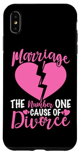 Scheidung: Ehe - Die Nummer eins Ursache für Scheidung Hülle für iPhone XS Max Scheidung: Ehe - Die Nummer eins Ursache für Scheidung Hülle für iPhone XS Max von Divorce And Break Up Designs For Divorcee