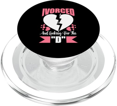 Scheidung: Elfenbeinfarben und auf der Suche nach dem "D" PopSockets PopGrip für MagSafe Scheidung: Elfenbeinfarben und auf der Suche nach dem "D" PopSockets PopGrip für MagSafe von Divorce And Break Up Designs For Divorcee