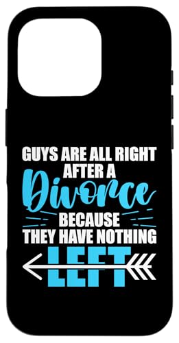 Scheidung: Jungs sind nach einer Scheidung in Ordnung Hülle für iPhone 16 Pro Scheidung: Jungs sind nach einer Scheidung in Ordnung Hülle für iPhone 16 Pro von Divorce And Break Up Designs For Divorcee