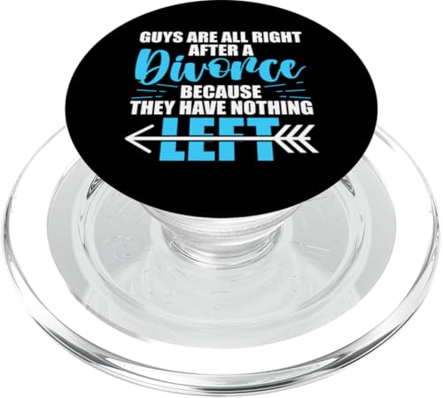 Scheidung: Jungs sind nach einer Scheidung in Ordnung PopSockets PopGrip für MagSafe Scheidung: Jungs sind nach einer Scheidung in Ordnung PopSockets PopGrip für MagSafe von Divorce And Break Up Designs For Divorcee