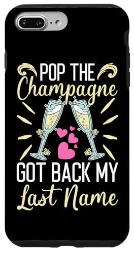 Scheidung: Pop The Champagne, Got Back My Last Name Hülle für iPhone 7 Plus/8 Plus Scheidung: Pop The Champagne, Got Back My Last Name Hülle für iPhone 7 Plus/8 Plus von Divorce And Break Up Designs For Divorcee