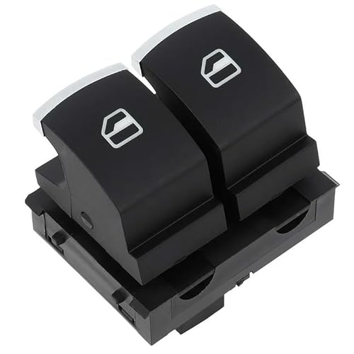 Elektrischer Fenster Steuerungs Schalter Fensterheber Fensterheberschalter passend für 2004-2015 Caddy III Van Mk5 Golf 5 1K1 Golf 6 5K1 Golf Plus 5M1 521 Teilenummer 5K3959857 5K3959857A 5K3959857B von Dixhills