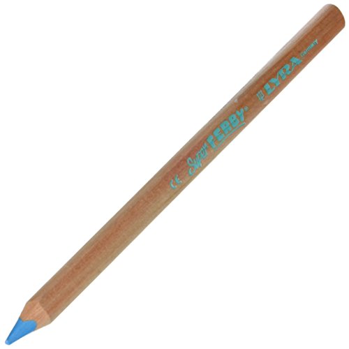 Dixon – Super Ferby farbigen Bleistifte – 6,25 mm – unlackiert – Pfau blau (3710053) von Dixon