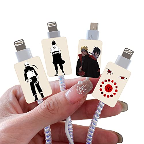 DiyGody 4 Stück Anti-Breaking KabelSchutz für iPhone, Niedliche USB Type-C Kabelschutz mit Anime Karikatur Muster für Männer, Datenleitung Draht Saver, Anti-Biss-Zubehör Kabelverschraubung Protectors DiyGody 4 Stück Anti-Breaking KabelSchutz für iPhone, Niedliche USB Type-C Kabelschutz mit Anime Karikatur Muster für Männer, Datenleitung Draht Saver, Anti-Biss-Zubehör Kabelverschraubung Protectors von DiyGody