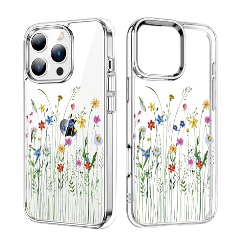 DiyGody Elegant Handyhülle Kompatibel mit iPhone 16 Pro Max 6,9 Zoll, Transparente Weich Ultradünn Silikon Schutzhülle mit Blumen Muster für Frauen,Anti-Kratzt Anti-Rutsch Stoßfest Hybrid-Schutz Hülle DiyGody Elegant Handyhülle Kompatibel mit iPhone 16 Pro Max 6,9 Zoll, Transparente Weich Ultradünn Silikon Schutzhülle mit Blumen Muster für Frauen,Anti-Kratzt Anti-Rutsch Stoßfest Hybrid-Schutz Hülle von DiyGody