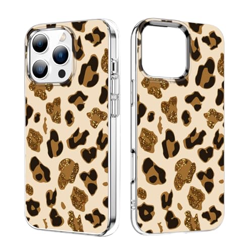 DiyGody Elegant Handyhülle Kompatibel mit iPhone 16 Pro Max 6,9 Zoll, Weich Ultradünn Silikon Schutzhülle mit Glitzernd Leopard Muster für Frauen, Anti-Kratzt Anti-Rutsch Stoßfest Hybrid-Schutz Hülle DiyGody Elegant Handyhülle Kompatibel mit iPhone 16 Pro Max 6,9 Zoll, Weich Ultradünn Silikon Schutzhülle mit Glitzernd Leopard Muster für Frauen, Anti-Kratzt Anti-Rutsch Stoßfest Hybrid-Schutz Hülle von DiyGody