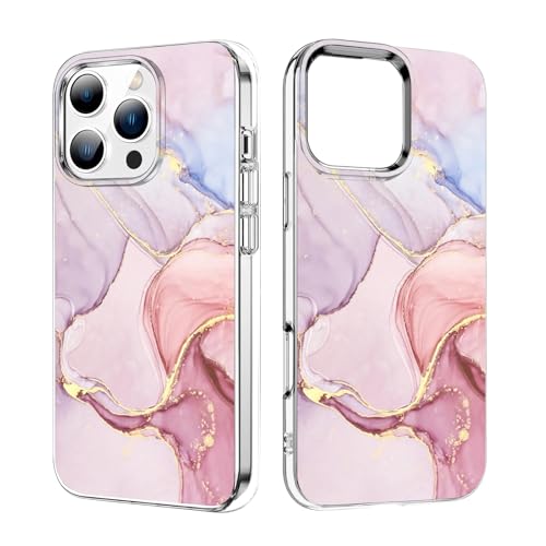DiyGody Glitzernd Handyhülle Kompatibel mit iPhone 16 Pro Max 6,9 Zoll, Weich Ultradünn Silikon TPU Schutzhülle mit Rosa Marmor Muster für Frauen, Anti-Kratzt Anti-Rutsch Stoßfest Hybrid-Schutz Hülle DiyGody Glitzernd Handyhülle Kompatibel mit iPhone 16 Pro Max 6,9 Zoll, Weich Ultradünn Silikon TPU Schutzhülle mit Rosa Marmor Muster für Frauen, Anti-Kratzt Anti-Rutsch Stoßfest Hybrid-Schutz Hülle von DiyGody