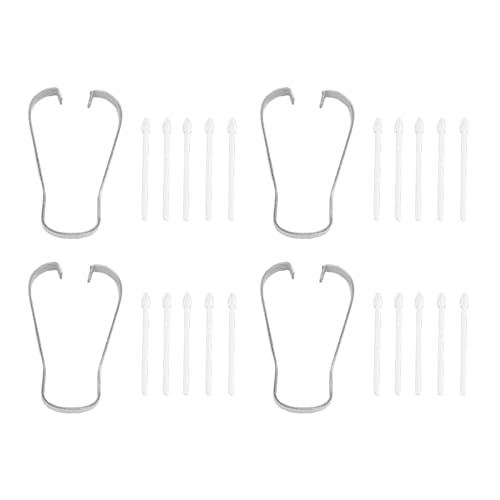 20 Stück Stylus-Stiftspitzen, Spitzen mit Entfernungswerkzeug für Note 10, Note 10Plus, Note 20 Ultra, S22 Ultra, S23 Ultra, S24 Ultra, Rutschiges Schreibgefühl (White) von Diyeeni