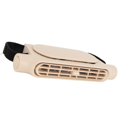 Autoventilatoren Sitzkühlventilatoren, Tragbarer USB -Rücksitz -Kühlventilator mit 3 Geschwindigkeiten, Stille Leistungsstarke Kühlerfahrzeugventilator für Limousinen, SUV, RV (Beige) von Diyeeni