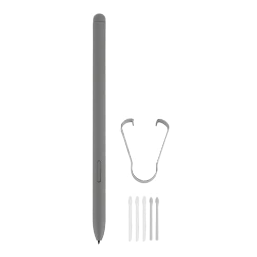 Bleistift-Ersatz-Eingabestift mit Spitzen für Tab S9 FE S9 S9 FE Plus SM X510 SM X516B, 4096 Druckstufe, Besseres Touch-Design, Tägliches Arbeitsstudium Im Heimbüro (Gray) von Diyeeni