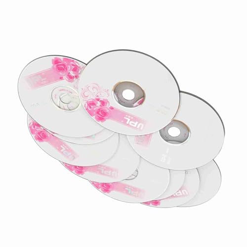 CD-R-Rohlinge, 2- Bis 52-fache Geschwindigkeit, 730 MB Kapazität, Leere CD-R-Discs Zum Speichern Digitaler Bilder, Musikdaten, mit Kompatiblen Geräten (10PCS) von Diyeeni