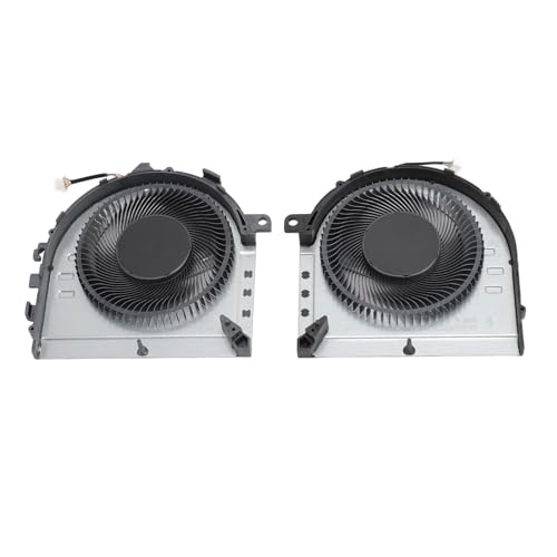CPU-Lüfter, GPU-Lüfter, Ersatz für Ideapad Gaming 3-15ACH6 3-15IHU6, 4-poliger Stromanschluss, Hocheffiziente Kühlung, Kompaktes und Leichtes Design (CPU+GPU) von Diyeeni