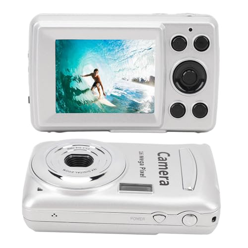 Digitalkamera für Kinder, HD 1080P 16 MP Point-and-Shoot-Digitalkamera mit 2,4-Zoll-Farb-LCD-Display, Kompakte Kleine CCD-Kamera für Teenager, Erwachsene, Anfänger Digitalkamera für Kinder, HD 1080P 16 MP Point-and-Shoot-Digitalkamera mit 2,4-Zoll-Farb-LCD-Display, Kompakte Kleine CCD-Kamera für Teenager, Erwachsene, Anfänger von Diyeeni