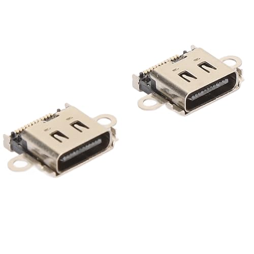 Diyeeni 2er-Pack für Switch Lite-Ladeanschluss, Typ-C-Ladeanschluss-Ladebuchsenanschluss für Switch Lite HDH-001, Ersatz-Reparaturset Nur für Switch Lite-Basis von Diyeeni