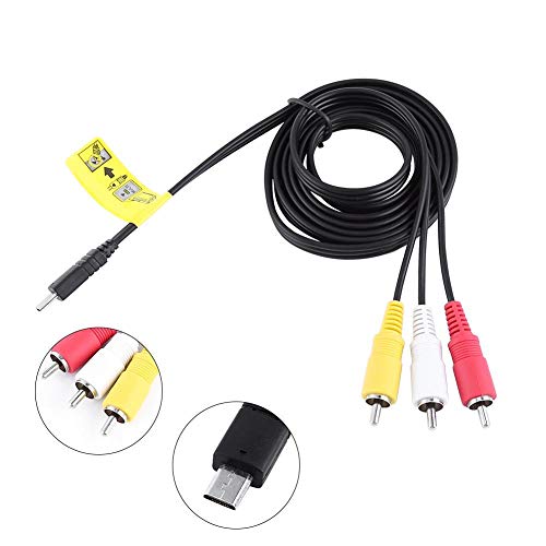 Diyeeni AV Kabel, 1.5m Audio Video Kabel für Sony HDR-CX230 HDR-CX220 HDR-CX240 HDR-PJ220 HDR-PJ240 Handycam Camcorder Diyeeni AV Kabel, 1.5m Audio Video Kabel für Sony HDR-CX230 HDR-CX220 HDR-CX240 HDR-PJ220 HDR-PJ240 Handycam Camcorder von Diyeeni