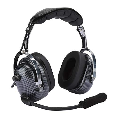 Diyeeni Aviation Noise Reduction Headset, Leicht Noise Cancelling Kopfhörer DREI PTT, Noise Cancelling Headphones mit Comfort Ear Seal, Pilot Kopfhörer(Y Head) von Diyeeni